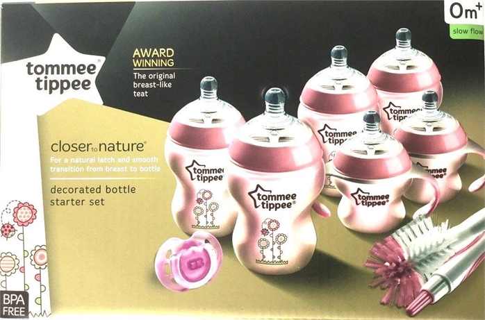 Tommee Tippee Pink Decorated Bottles TOMMEE TIPPEE DECORATED BOTTLE STARTER SET Mom's House Baby Shop 74 Tommee Tippee Pink Decorated Bottles TOMMEE TIPPEE DECORATED BOTTLE STARTER SET Mom's House Baby Shop 74